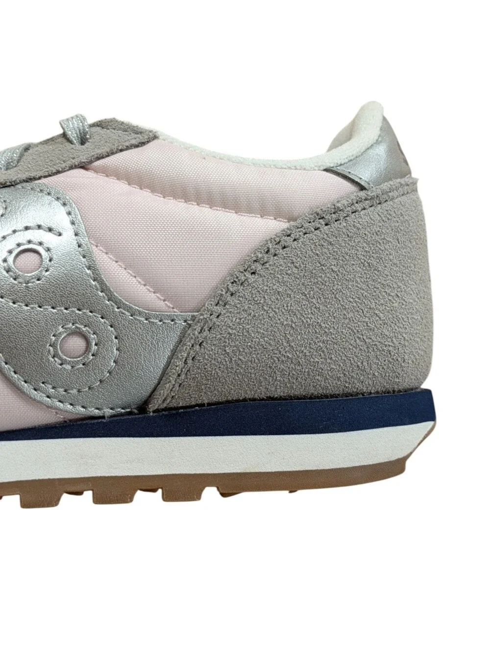 Saucony Jazz Original Gray and Blush Sneakers Size 5